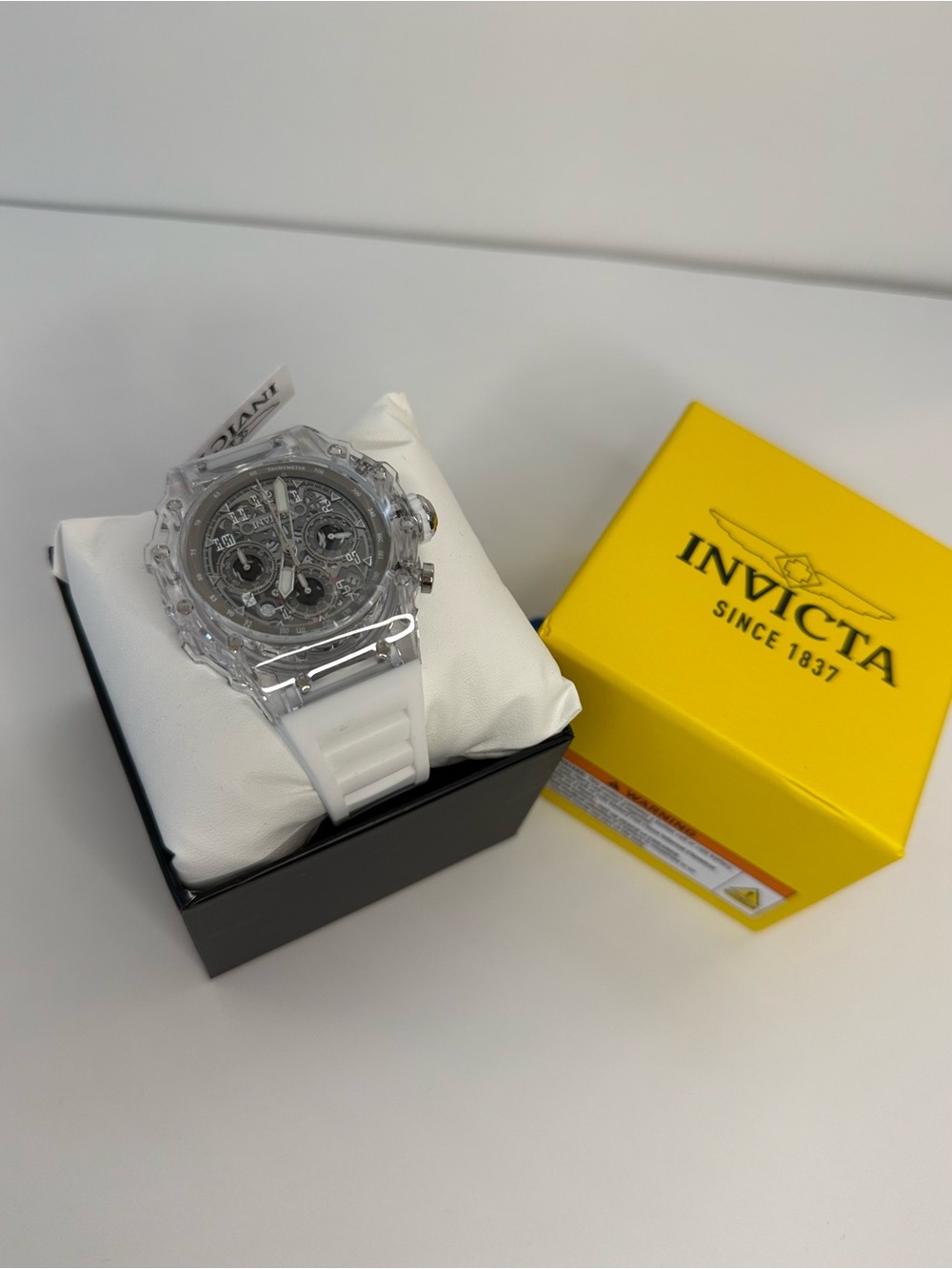 Invicta Racing Vaulthan Men's Watch - 44mm, White - Picture 3 of 6